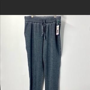 Green Tea Mineral wash front seam lounge pants NWT XXL